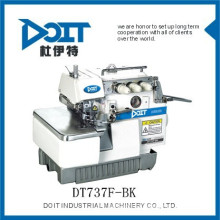 THREE thread Overlock Sewing machine energy saving motor DT737F-BK for sale